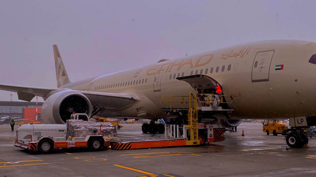 «Etihad Airways» - новый партнер «Шереметьево-Карго»