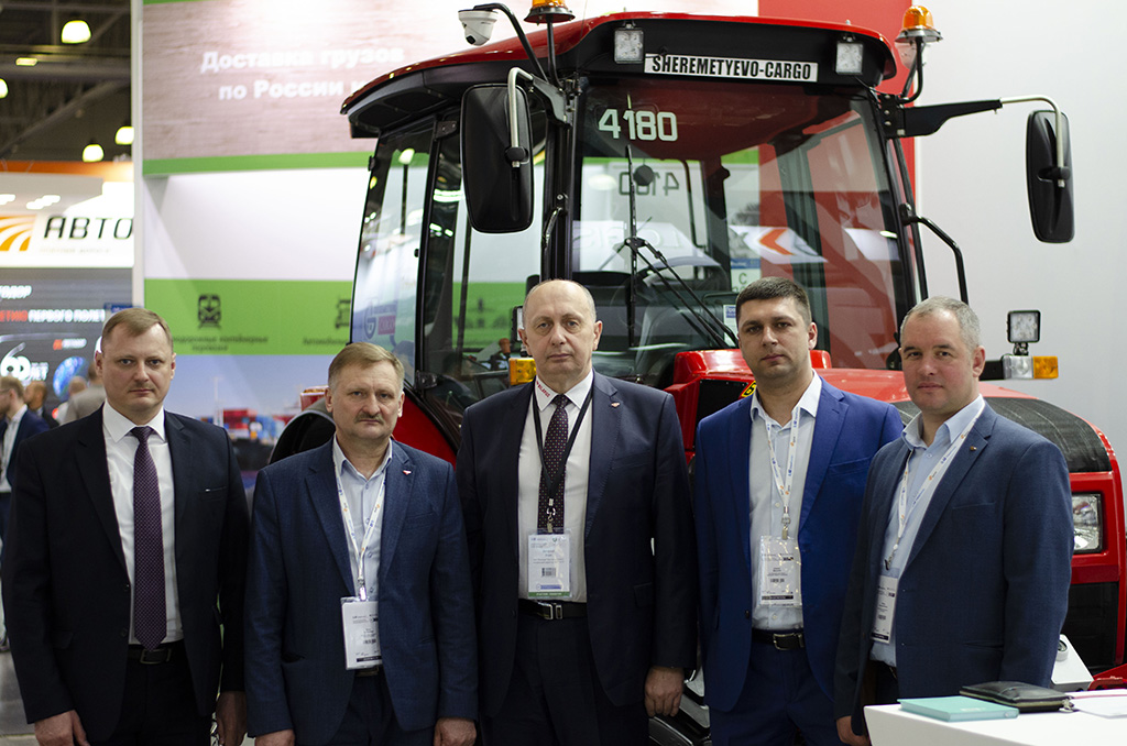 АО «Шереметьево-Карго» и ОАО «Минский тракторный завод» представили совместные инновационные разработки на выставке TransRussia 2021